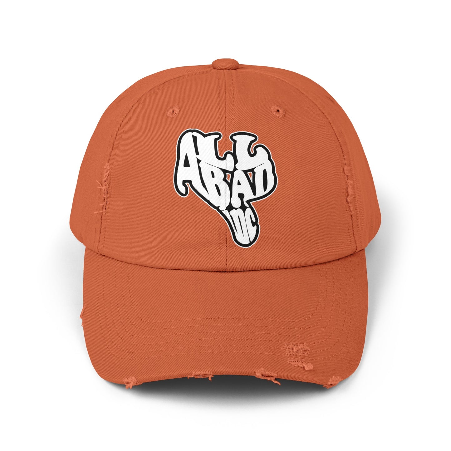 AllBad - Unisex Distressed Hat