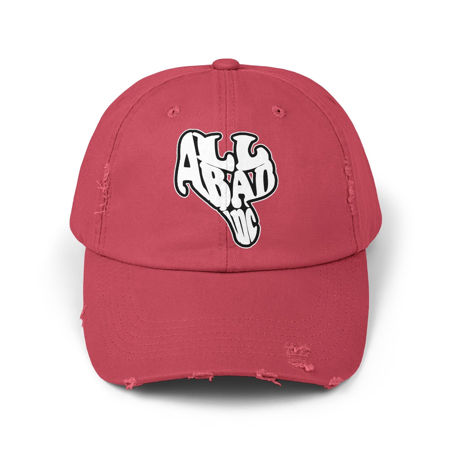 AllBad - Unisex Distressed Hat