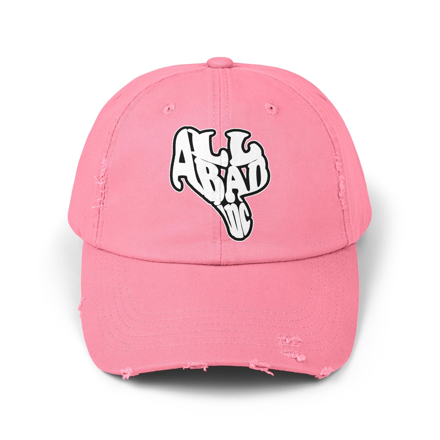 AllBad - Unisex Distressed Hat
